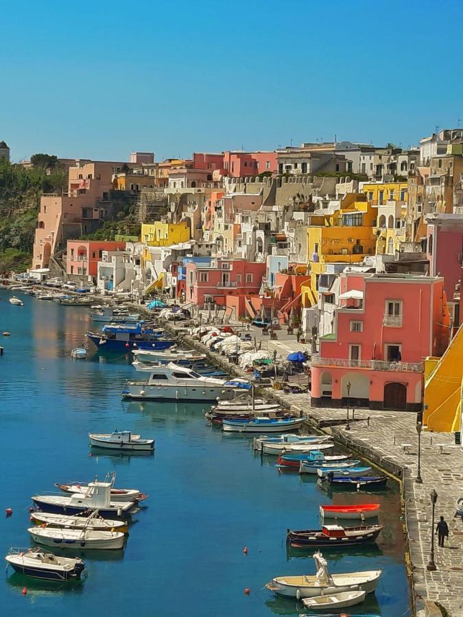 La Casa Azzurra Apartment Прочида Екстериор снимка